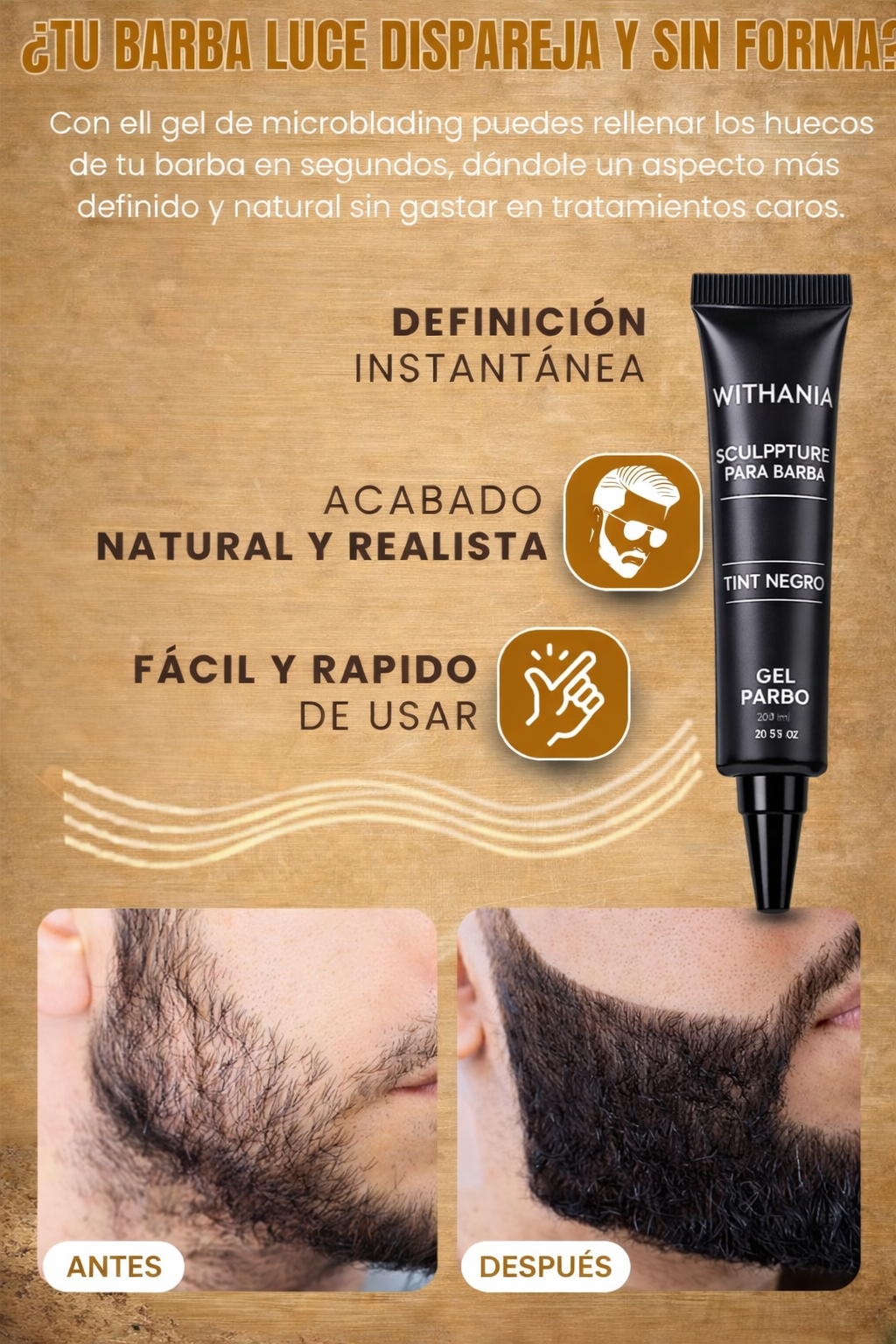 Kit Whitana 3 en 1 efecto microblading✨