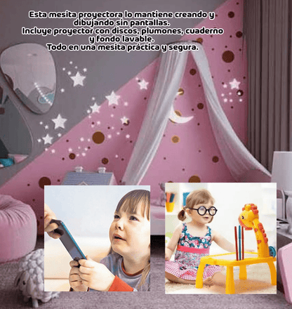 Kit Mesita Proyector Educativo - Diversión Sin Pantallas🌟